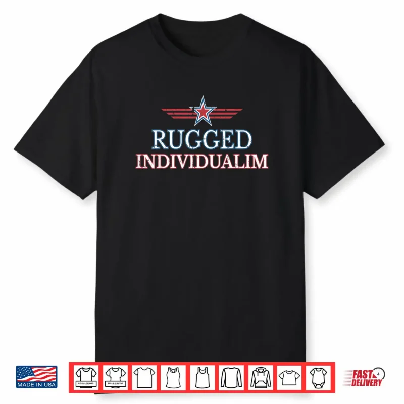 Rugged Individualism Vintage USA Shirt