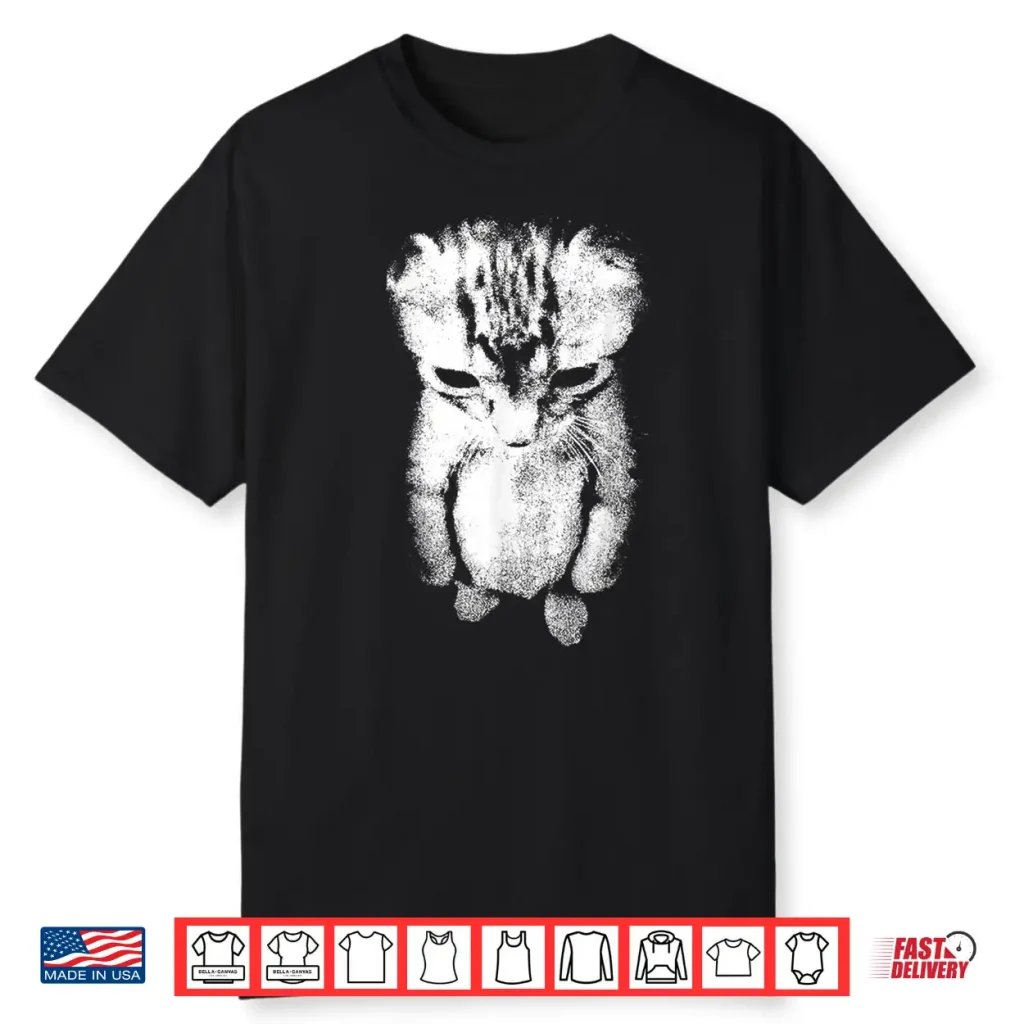 Sad Kitten Meme Standing Cat Shirt