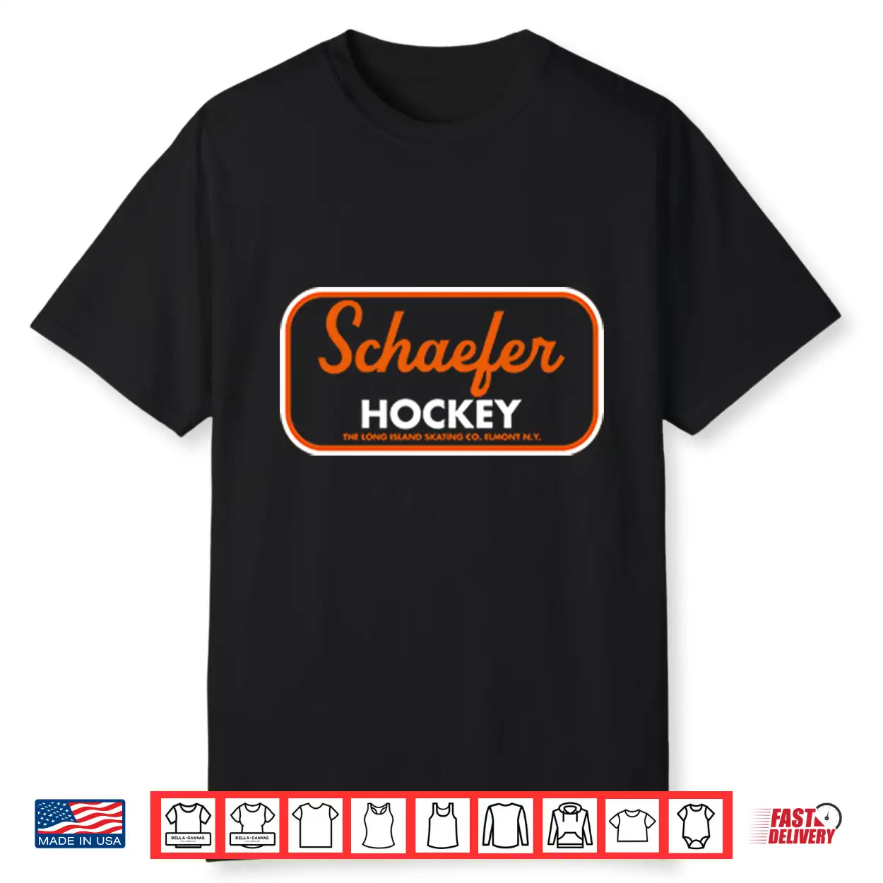 Schaefer Hockey The Long Island Skating Co Elmont Ny Shirt