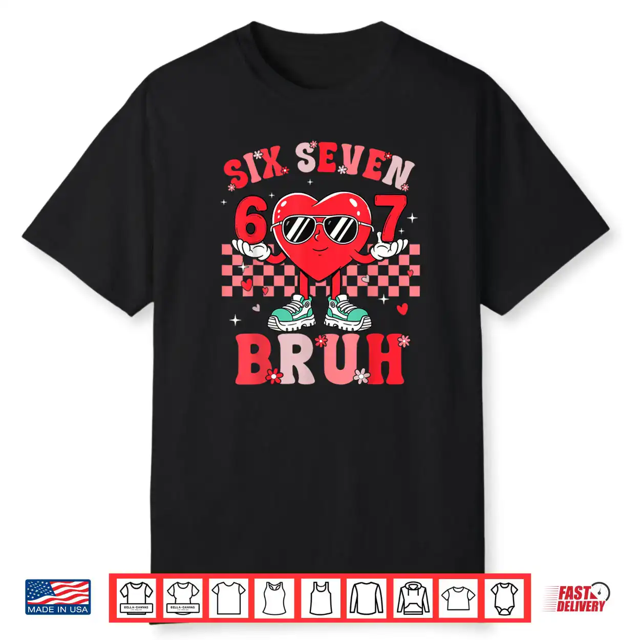 Six Seven 67 Meme Cool Valentine’s Day Shirt