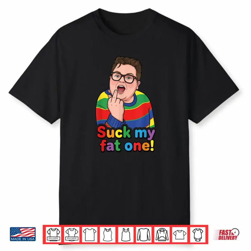 Suck My Fat One Retro Design Shirt