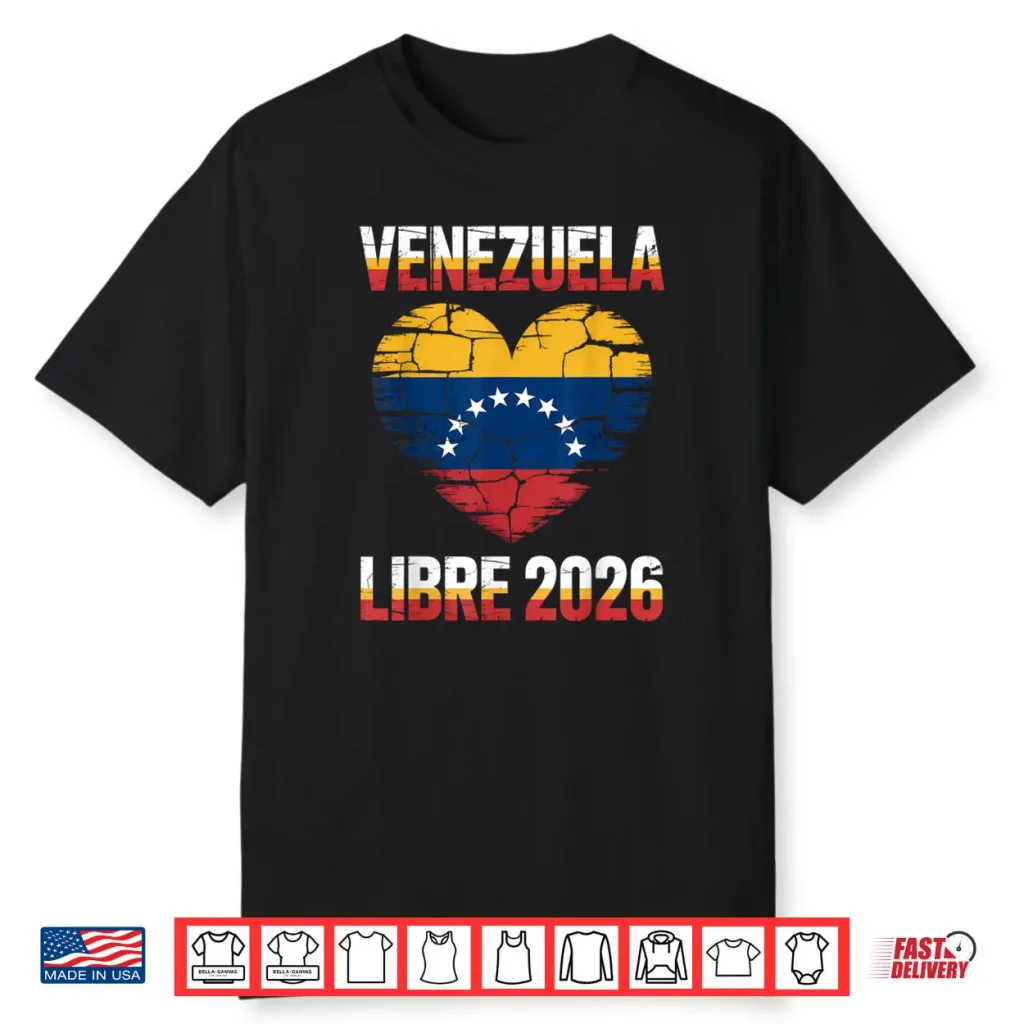 Venezuela Libre 2026 Free Venezuela Heart Flag Shirt 1 Venezuela Libre 2026 Free Venezuela Heart Flag Shirt