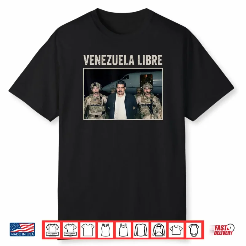 Venezuela Libre Nicolas Maduro Captured Shirt