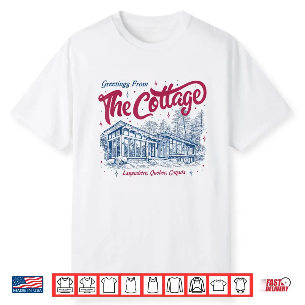 Vintage Greetings From The Cottage Shirt