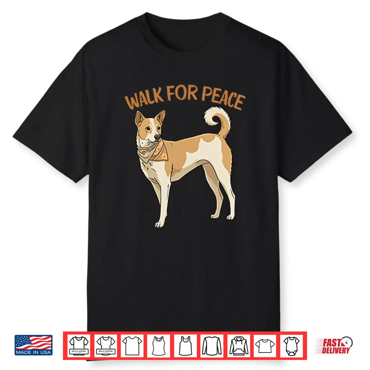 Walk For Peace Aloka Dog Shirt