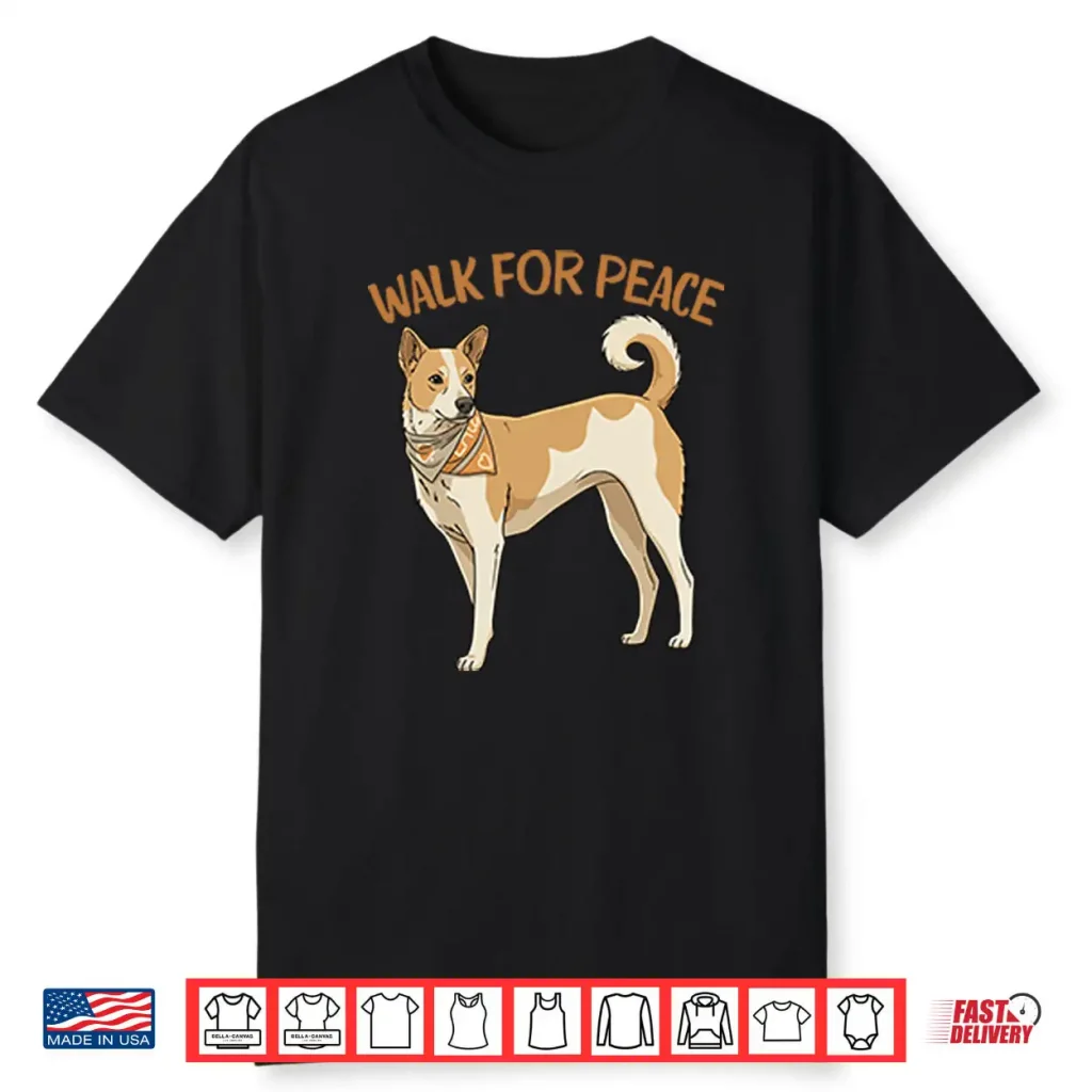 Walk For Peace Aloka Dog Shirt