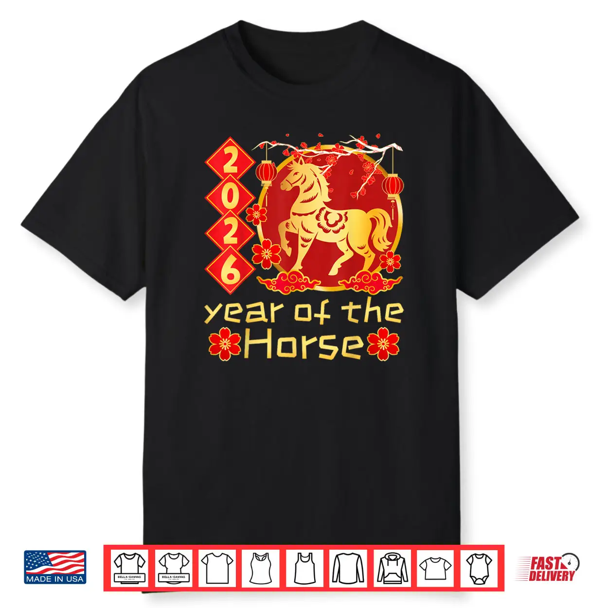 Year of The Horse Lunar Chinese New Year 2026 Shirt