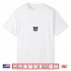 American Ice Hockey Player With Flag Snow Burst Shirt