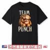 Baby Monkey Named Punch Team Spirit Graphic Shirt
