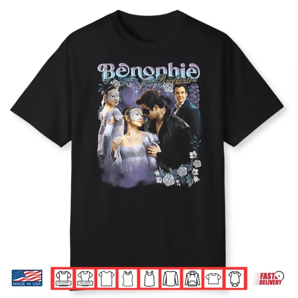 Benophie Heartthrob Regency Romance Inspired Heart Shirt