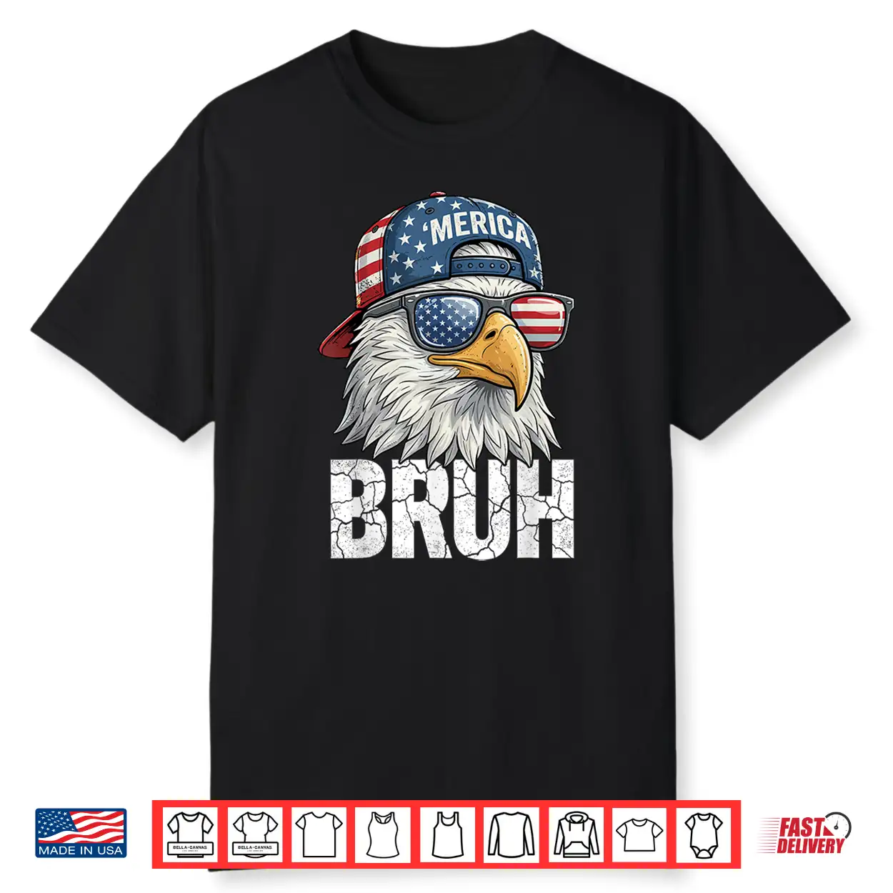 Bruh Merica Bald Eagle Fourth Of July Usa Freedom Shirt Bruh Merica Bald Eagle Fourth Of July Usa Freedom Shirt
