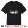 Classic 50 Turning 50Yr Born In 1976 Men 50Th Birthday Shirt