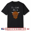 Cute Moody Highland Cow Shirt