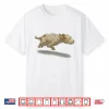 Cute Running Dog Art Print Shirt