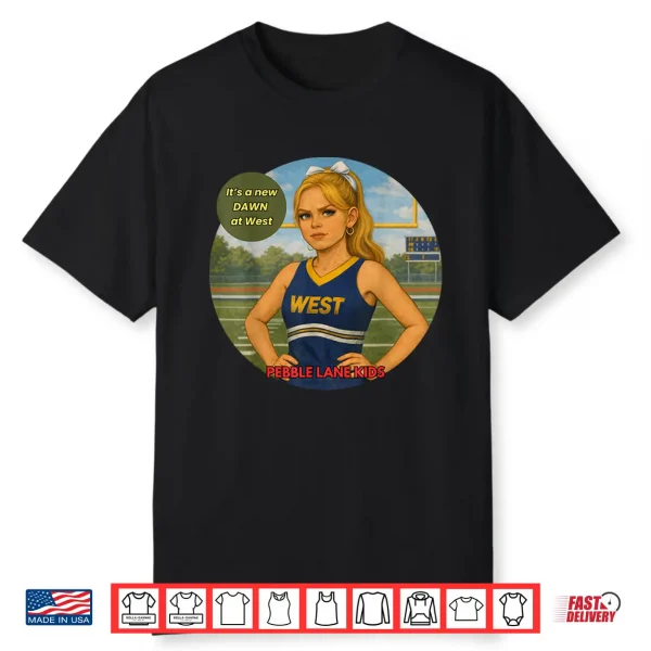 Dawn Davis West Cheerleader Shirt