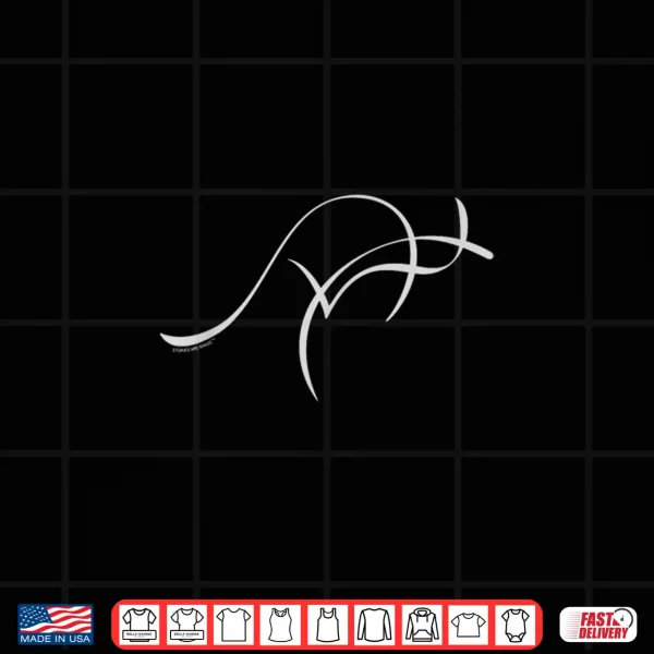 Design Abstract Kangaroo Art Geometric Wildlife Australia Design Shirt