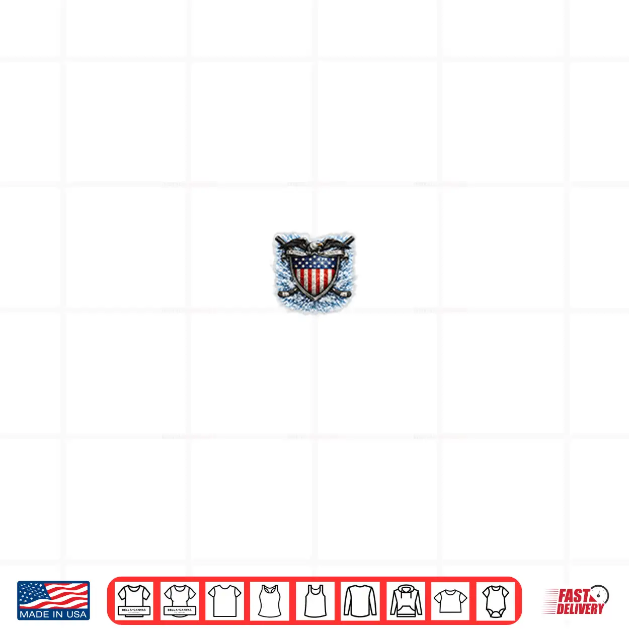 American Ice Hockey Player With Flag Snow Burst Shirt American Ice Hockey Player With Flag Snow Burst Shirt