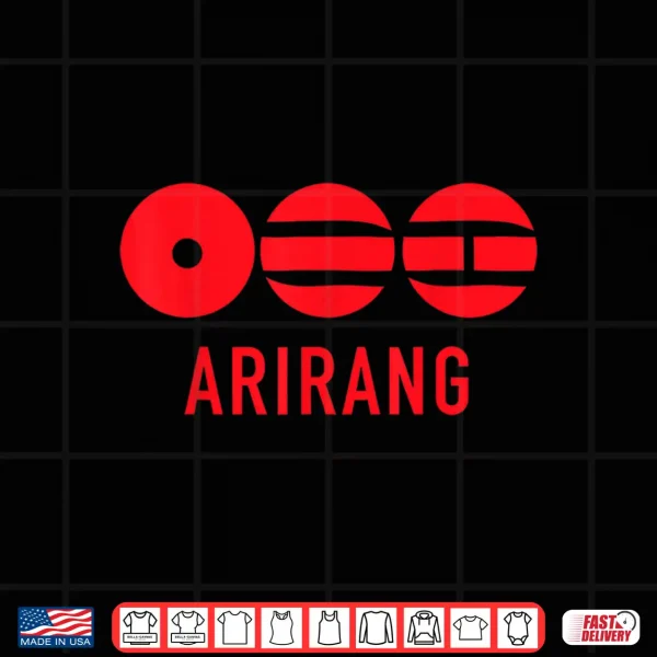Arirang Shirt 4 Design Arirang Shirt