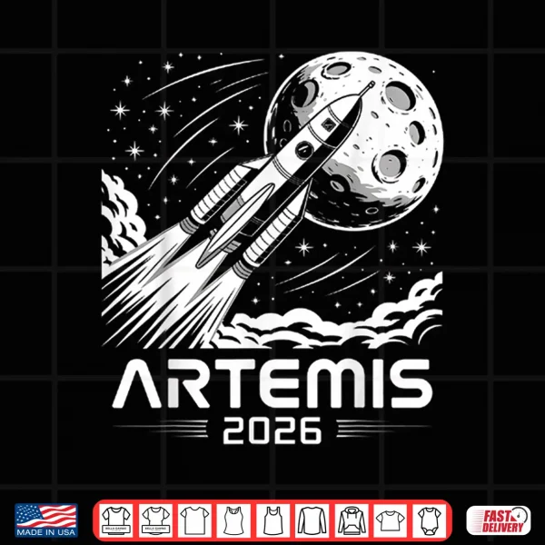 Design Artemis Launch To The Moon Shirt