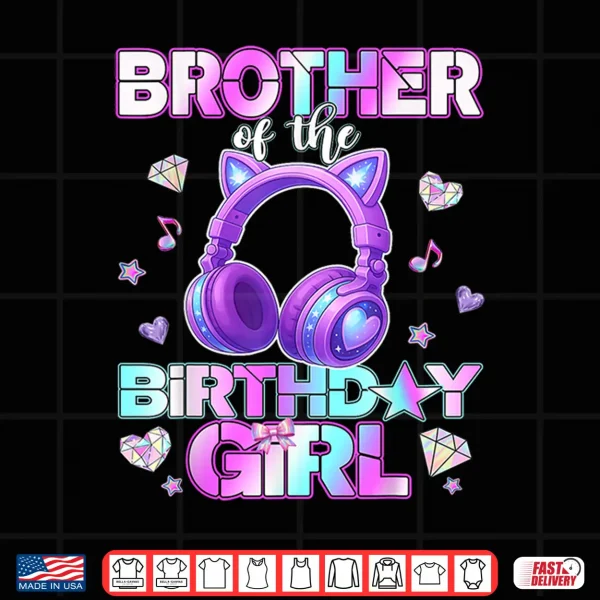 Design Brother Of The K Pop Birthday Korean Music Lover Shirt