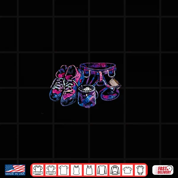 Design Certified Bi Rock Climbing Gear Shirt