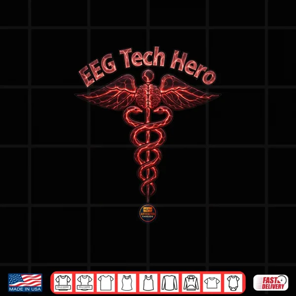 Design Eeg Tech Hero Emblem Premium Tri Blend Shirt