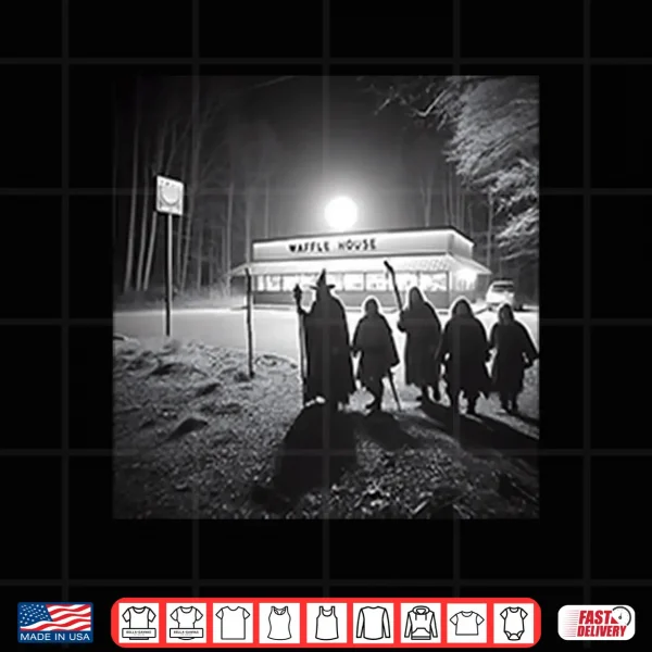 Design Fellowship At Waffle House Lord Of The Rings Parody Shirt