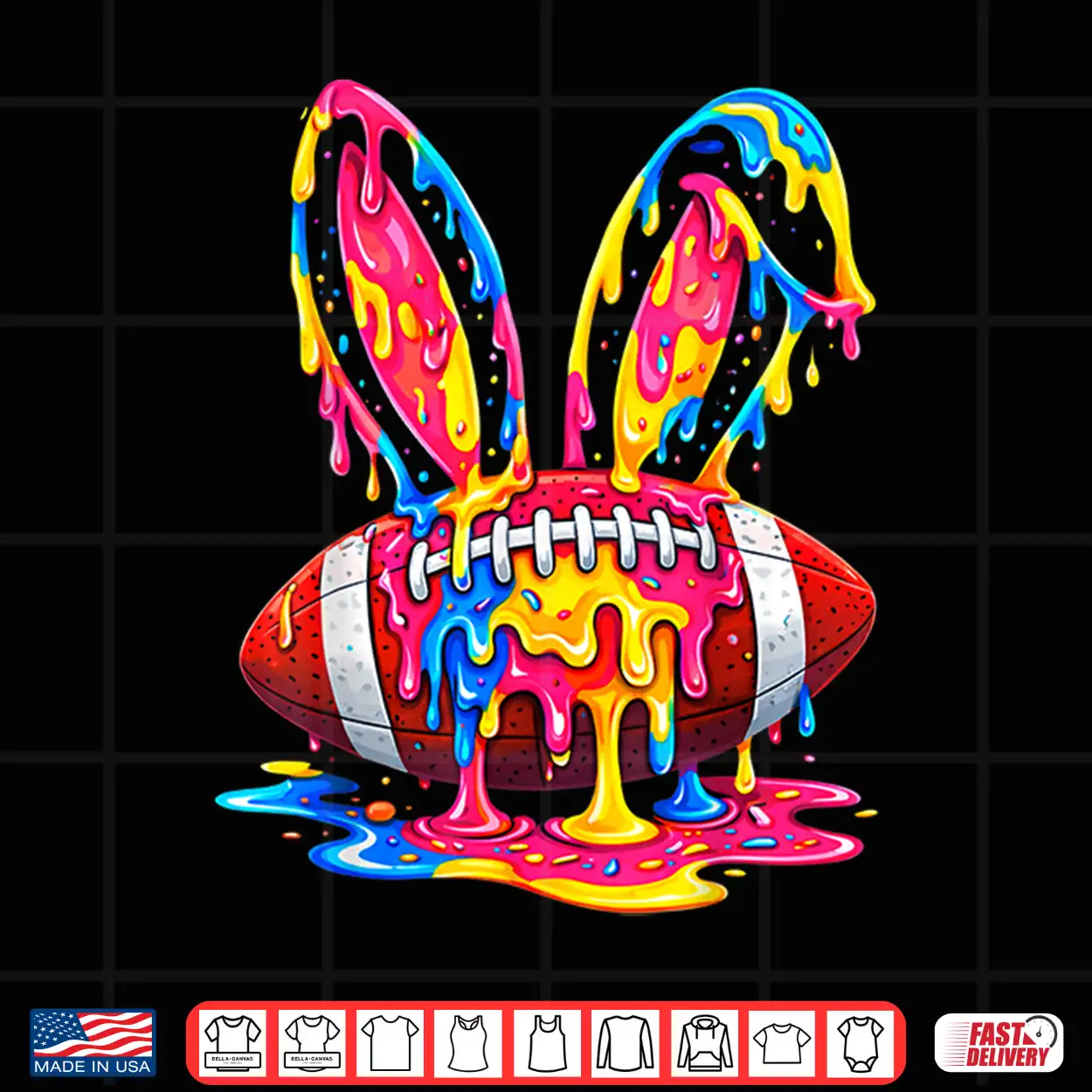 Funny Easter Bunny Ice Cream Drip Gifts For Men Boys Kids Shirt Funny Easter Bunny Ice Cream Drip Gifts For Men Boys Kids Shirt