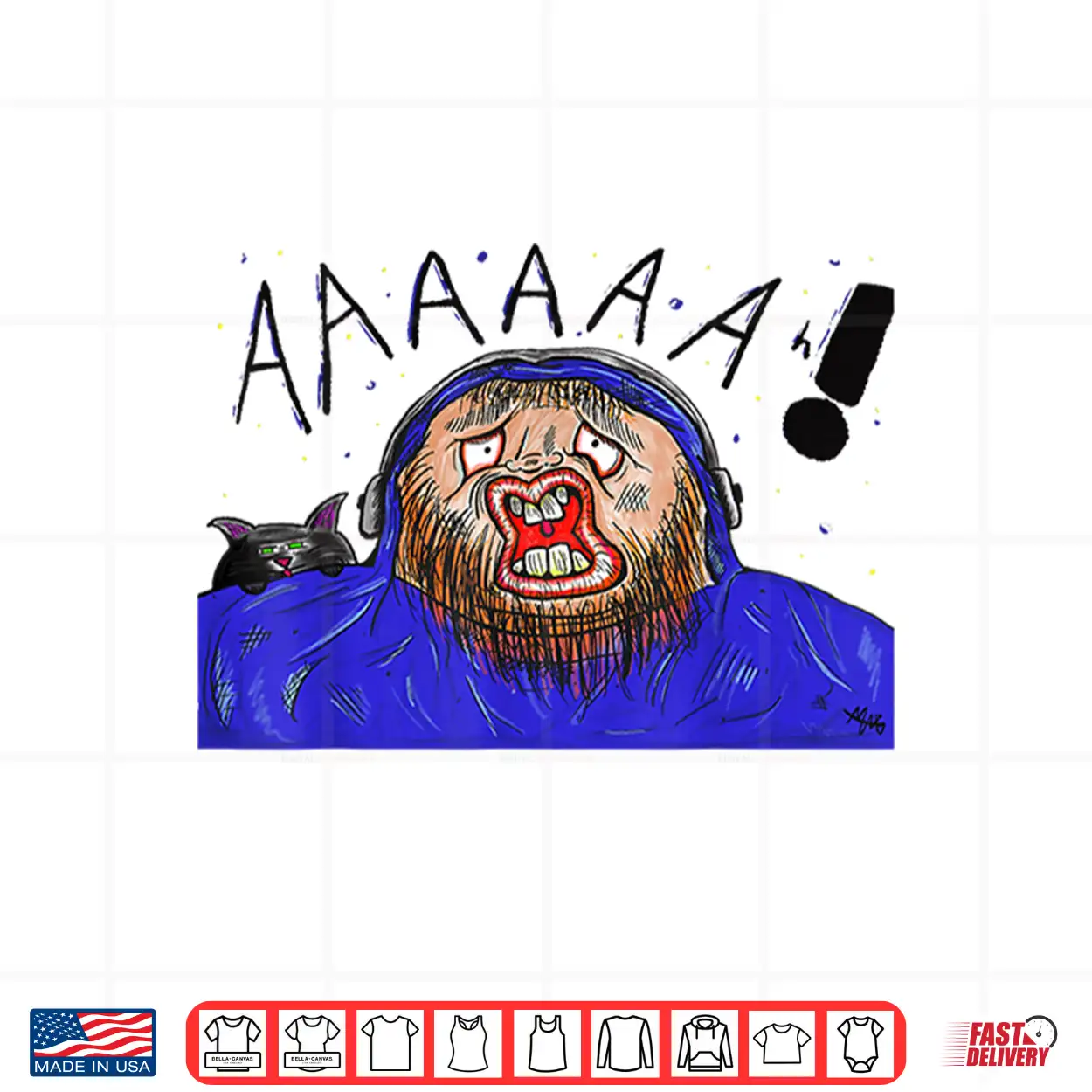 Gamer With Hoodie And Kitty Shirt Gamer With Hoodie And Kitty Shirt