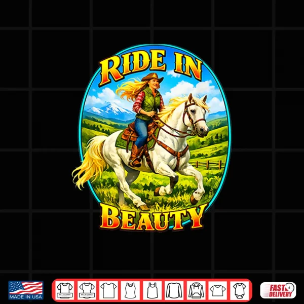 Horse Lover Vintage Ride In Beauty Artistic Shirt 4 Design Horse Lover Vintage Ride In Beauty Artistic Shirt