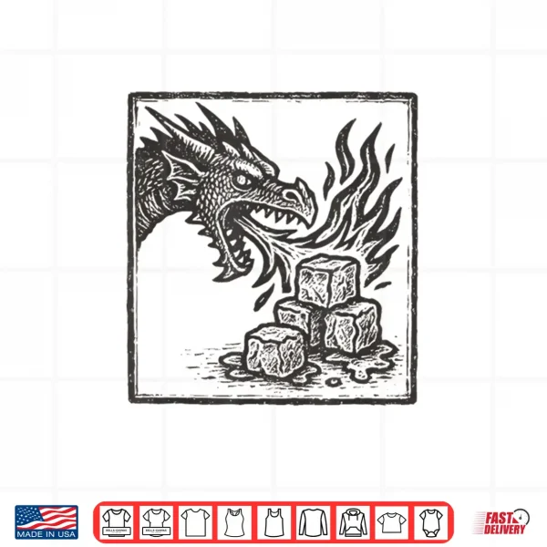 Design Melt Ice Dragon Shirt