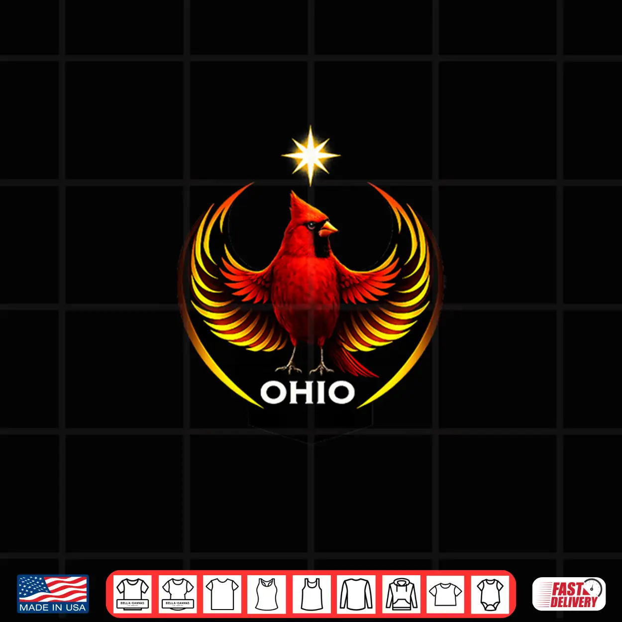 Ohio Resistance Northern Cardinal State Bird Pride Protest Premium Tri Blend Shirt Ohio Resistance Northern Cardinal State Bird Pride Protest Premium Tri Blend Shirt