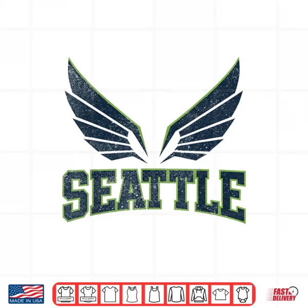 Design Seattle Retro Vintage Shirt