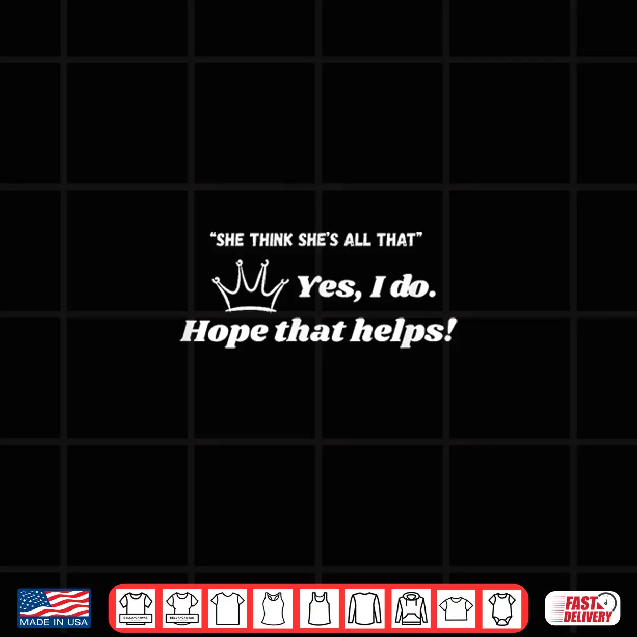 She Is All That Empowering Minimalist Statement Shirt She Is All That Empowering Minimalist Statement Shirt