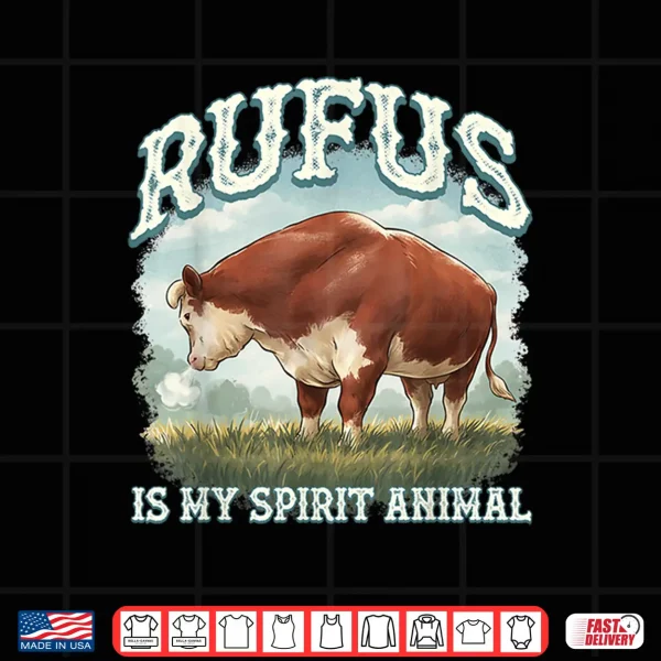 The Bull Rufus Is My Spirit Animal Shirt 4 Design The Bull Rufus Is My Spirit Animal Shirt
