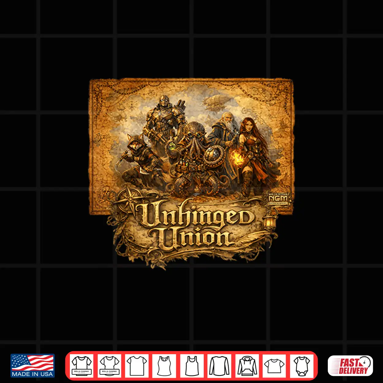 Unhinged Union Professional Labor Movement Graphic Shirt Unhinged Union Professional Labor Movement Graphic Shirt