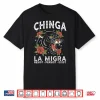 Fierce Chinga La Migra Jaguar Design Floral Shirt
