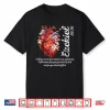 Floral Heart Ezekiel 36 26 Heart Of Flesh Christian Women Shirt