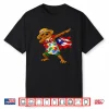 Funny Coqui Frog Puerto Rico Flag Puerto Rican Taino Boricua Shirt