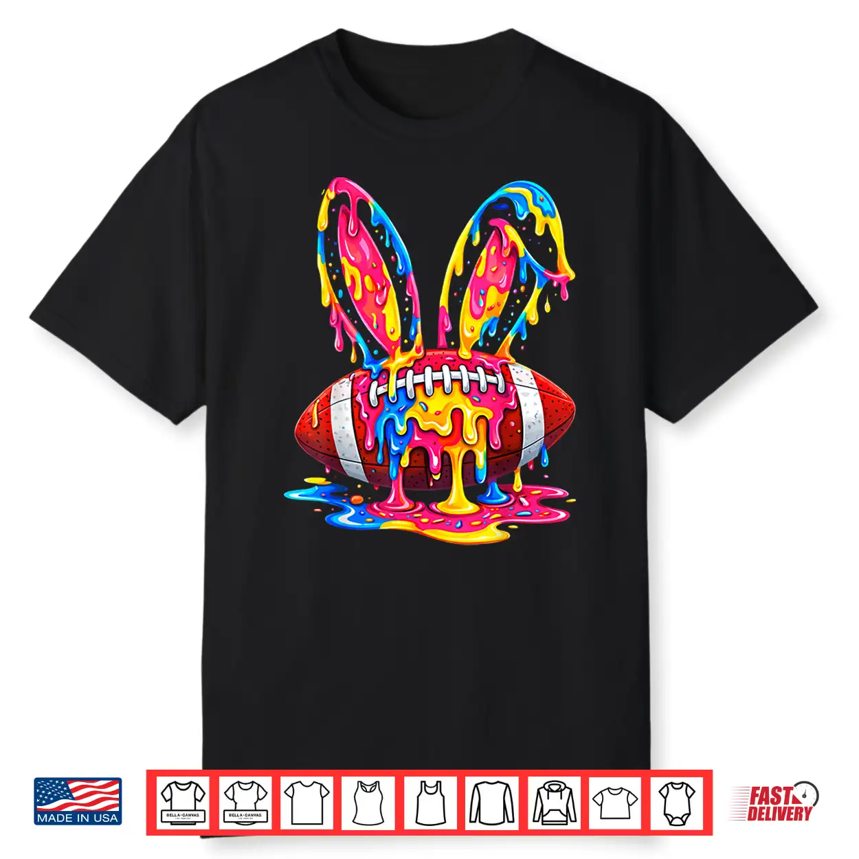 Funny Easter Bunny Ice Cream Drip Gifts For Men Boys Kids Shirt Funny Easter Bunny Ice Cream Drip Gifts For Men Boys Kids Shirt
