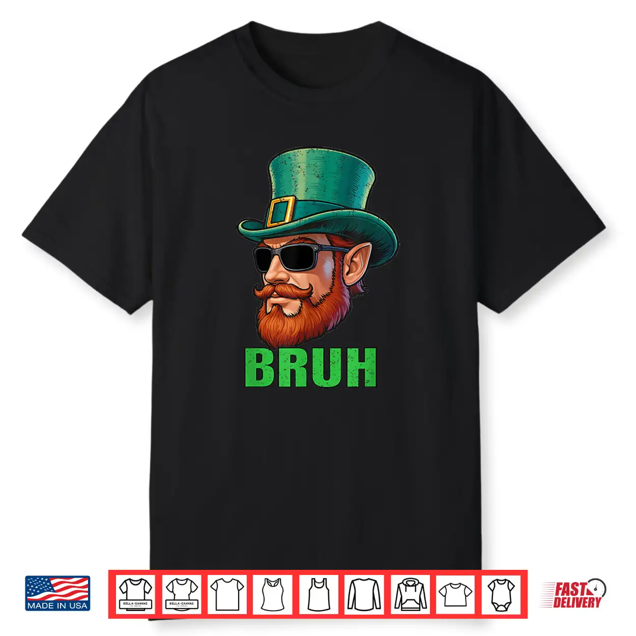 Funny Leprechaun Bruh St Patricks Day For Mens Boys Teens Shirt Funny Leprechaun Bruh St Patricks Day For Mens Boys Teens Shirt
