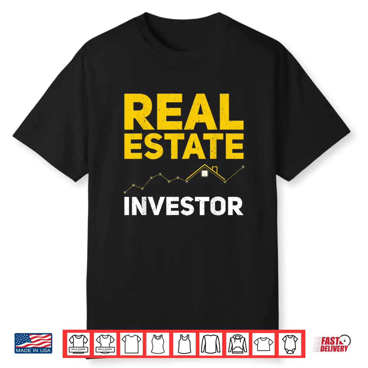 Funny Real Estate Investor Professional Career Graphic Shirt Funny Real Estate Investor Professional Career Graphic Shirt