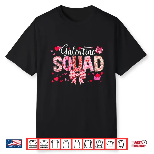 Galentine Squad Galentine Gang Girls Club Valentine Shirt