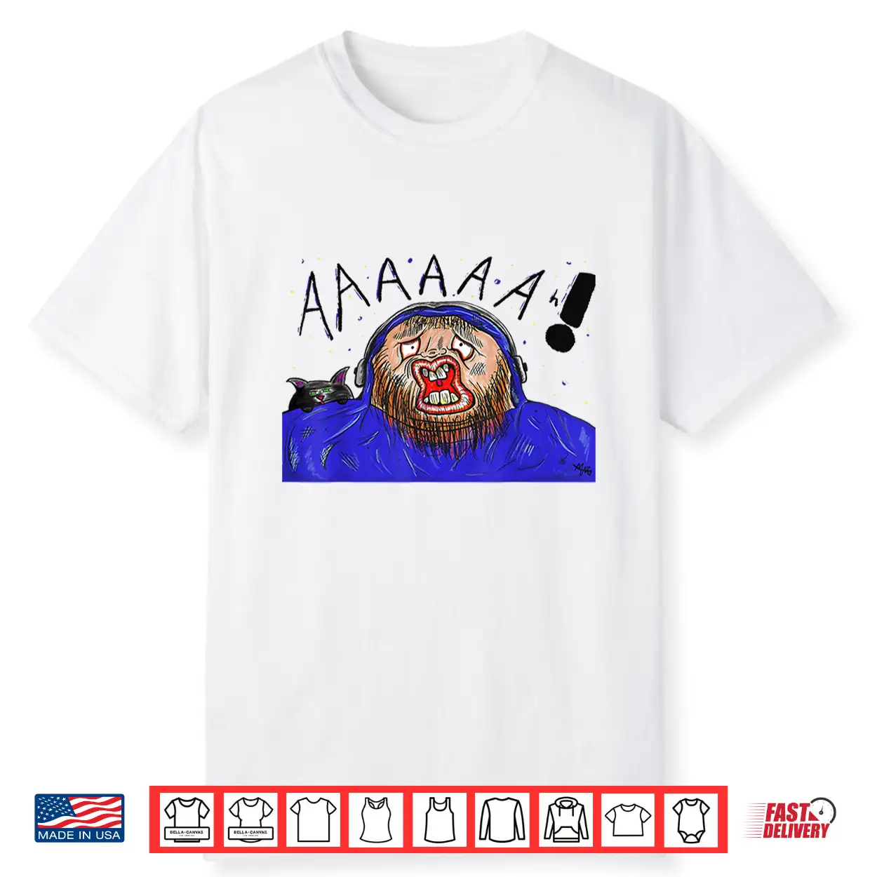 Gamer With Hoodie And Kitty Shirt Gamer With Hoodie And Kitty Shirt