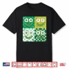 Green Smile Face Eggs And Bacon Ham Breakfast Graphic Shirt