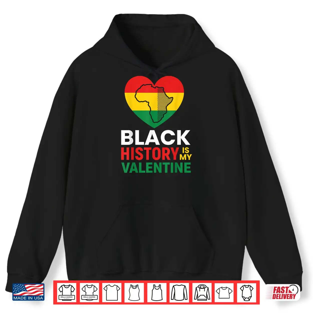 Black History Is My Valentine Day Heart Afro Women Men Kids Shirt Black History Is My Valentine Day Heart Afro Women Men Kids Shirt