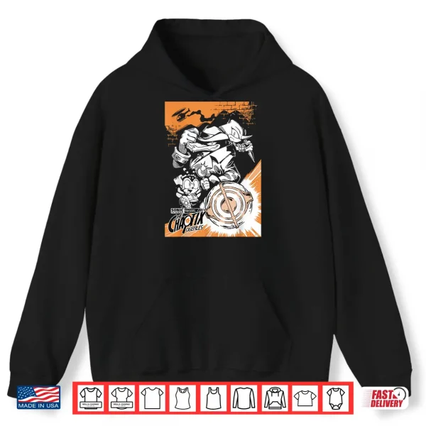 Hoodie Chaotix Casefiles Main Art Iconic Character Graphic Shirt