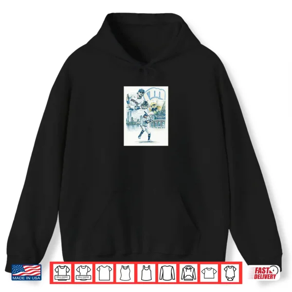 Hoodie Generic Baseball Athlete Professional Premium Tri Blend Shirt