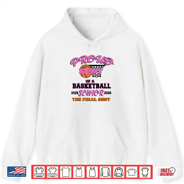 Hoodie Graduation Support For Matching Nanny Shirt