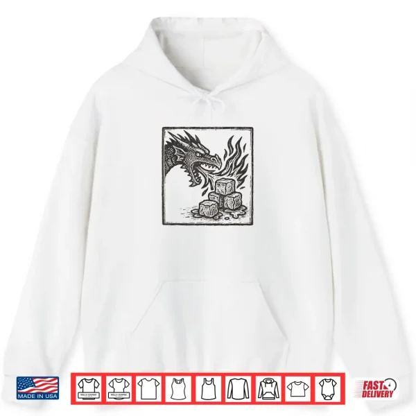 Hoodie Melt Ice Dragon Shirt
